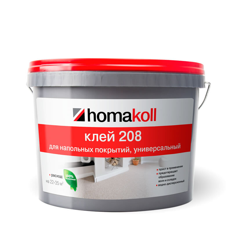 Клей Homakoll 208 для гибких покрытий 4 кг