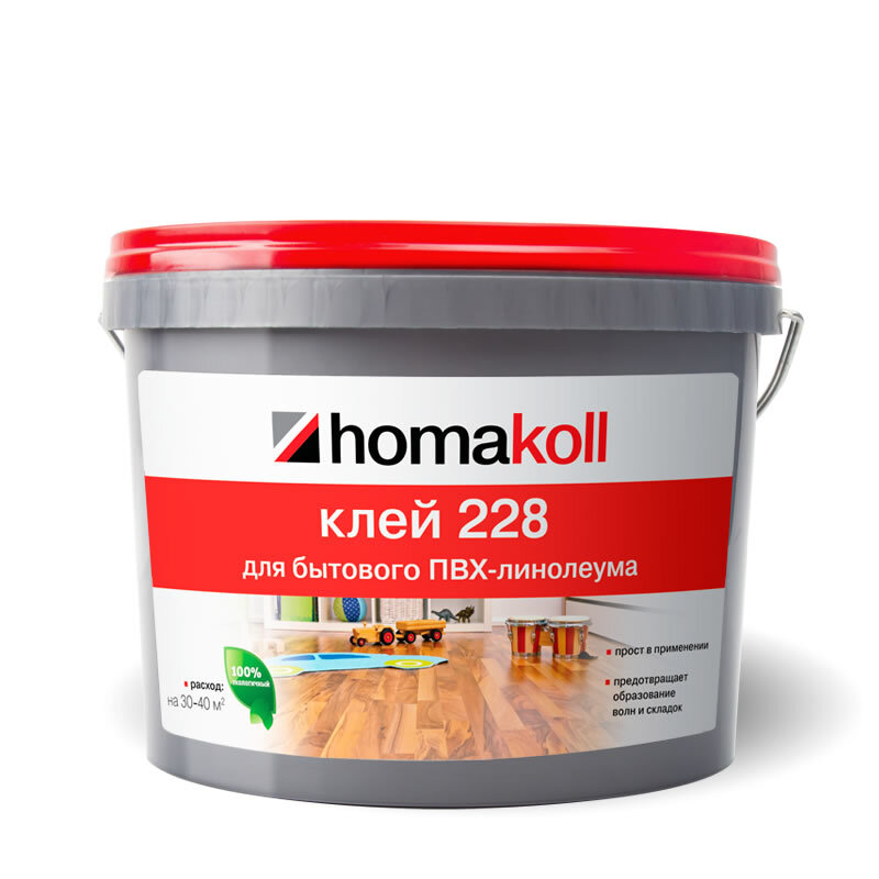 Клей Homakoll 228 для линолеума 1.3 кг