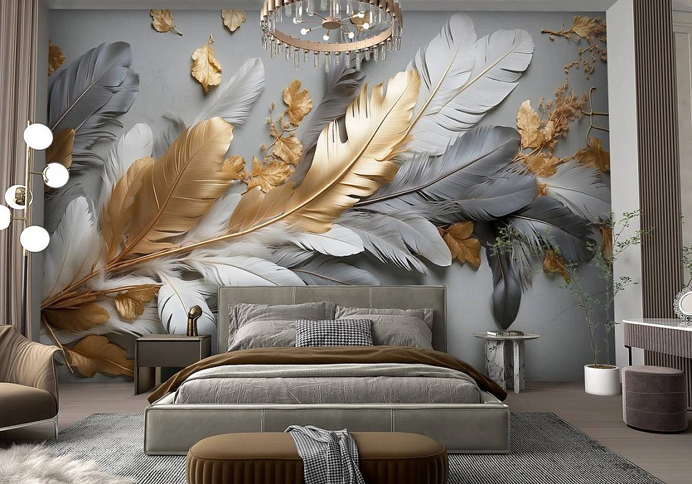 Фреска Artegrafico Feathers AG-FT-007